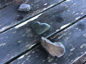 Frost on the Heart Rocks.