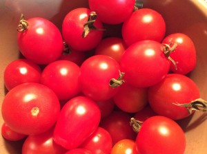 Grace is like a free bowl of cherry tomatoes.  