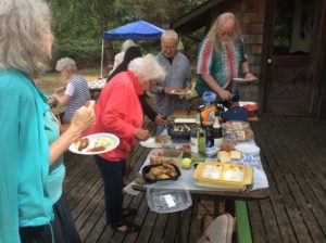 My Rebecca's  church picnic at the ranch.